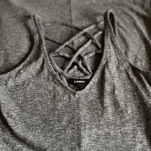 Gray Express Maxi Dress